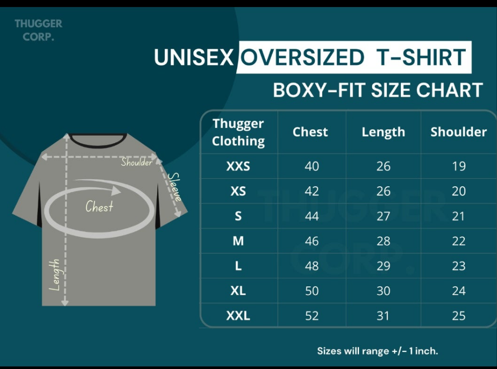 CUSTOMIZE YOUR OWN PREMIUM OVERSIZED T SHIRT [ UNISEX ]